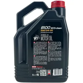 Motul 8100 Eco-Clean 109672 0W-30 5 l