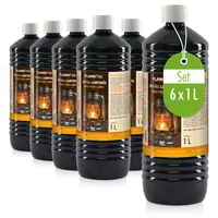 Höfer Chemie 15x 1 L Lampenöl Hochrein Kristallklar