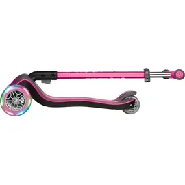 GLOBBER Elite Deluxe mit Leuchtrollen pink