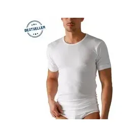 MEY T-Shirt weiß Baumwolle Large Herren