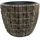 Trendline Polyrattan Pflanztopf Ø 44 x 36 cm braun mit Einsatz