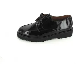 Paul Green Schnürschuhe 2688-007, Lack/Brush, schwarz, Größe: 37 EU / 4 UK
