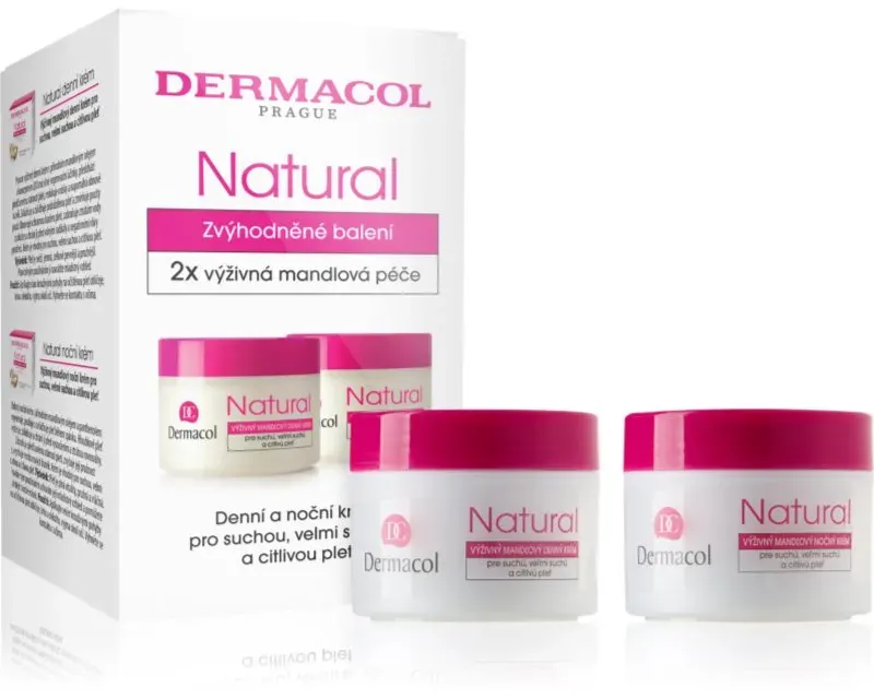 Dermacol Natural Nährende Mandelcreme Duo