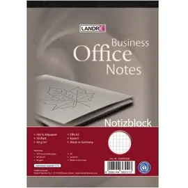 Herlitz Notizblock Recycling A5 kariert