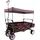 FUXTEC Fuxlife Einsteiger Bollerwagen FX-CT350 Braun