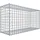 Gabiona Spiralgabione 100 x 50 x 30 cm