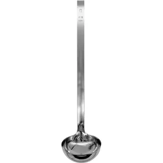 METRO Professional Schöpfkelle mit Haken, Ø 10 cm, 250 ml, Edelstahl