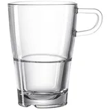 LEONARDO Senso Kaffeetasse aus Glas 350ml Set, 6-tlg.