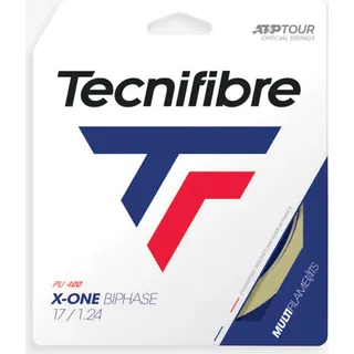 Tecnifibre X-One Biphase 12m Saitenset-Nude Tennissaite 1.24 mm / beige beige No Size