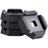 Vevor Wagenheber 4er-Pack Gummi 139,7 mm