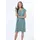 GOLDNER Etuikleid Abendkleid Chiffonüberwurf Grün 24