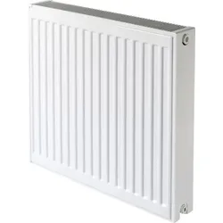 Sanicomfort Typ 22 Plattenheizkörper, 60 x 60 cm, Ventil, 6fach (Universeller Flachheizkörper)