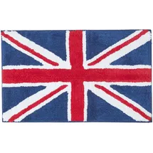 Homescapes Badematte Union Jack Blau/Weiß 45 x 75 cm