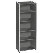Kerkmann Artline Aktenregal 80 x 38 x 185 cm grau