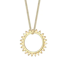 Elli Sonne Sommer Geo Astro Trend 925 Silber 45 Damen 