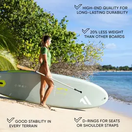 Fanatic Fly AIR SLT 10,8 SUP 320 x 81 x 15 cm grau/grün