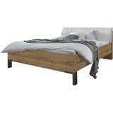 Wiemann Bett Monaco 140 x 200 cm Holzoptik Eiche Bianco