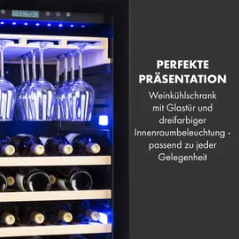 Klarstein - Weinkühlschrank 433 Ltr 165 Fl. Schwarz