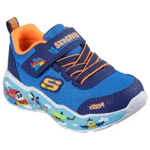 SKECHERS Play Scene Kinder Blau/Orange 24