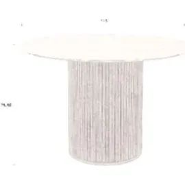 Dutchbone Esstisch Tisch ARDA mit Natursteinplatte von DutchBone - Braun