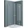 doporro Duschkabine 80x80x190cm Duschabtrennung inkl. flache-Duschwanne ESG-Sicherheitsglas Klarglas Easy-Clean-Beschichtung Ravenna02K