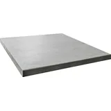 OPTIFIT Arbeitsplatte Luzern, 38 mm stark, Tiefe 60 cm, große Auswahl an Breiten grau 110 cm x 3,8 cm x 60 cm