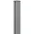 GROJA Zaunpfosten 7 x 240 cm Silbergrau/Aluminium