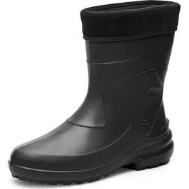 Ladeheid Thermo Eva Gummistiefel Damen gefüttert wasserdichte und federleichte Regenstiefel Damen LA-800-2017 (schwarz/schwarz, 36 Eu)
