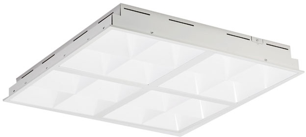 Opple LED Einlege-/ Aufbauleuchte Grille 36W 830 90° NODIM 625x625mm