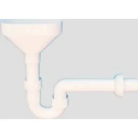 Sanit 31.303.00..0000 Rohrgeruchverschluss G1 1/2x40 mit Auffangtrichter