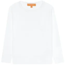Langarmshirt STACCATO, Jungen, Gr. 140, weiß, Oberstoff: 100% Baumwolle., unifarben, Basic, normal, Rundhals, Langarm, Shirts, Jungen