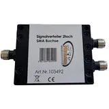 Wittenberg Antennen Antennen Verteiler SMA-Buchse Signalverteiler 2 fach SMA Buchsen, Frequenz 800-2700MHz