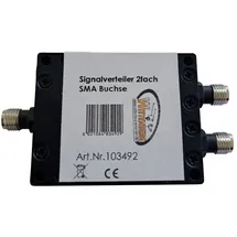 Wittenberg Antennen Antennen Verteiler SMA-Buchse Signalverteiler 2 fach SMA Buchsen, Frequenz 800-2700MHz