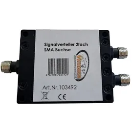 Wittenberg Antennen Antennen Verteiler SMA-Buchse Signalverteiler 2 fach SMA Buchsen, Frequenz 800-2700MHz