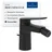 Villeroy & Boch Oasis Einhebel-Bidetarmatur Matt Black 73mm