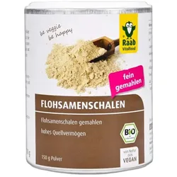 Raab Flohsamenschalen fein gemahlen bio