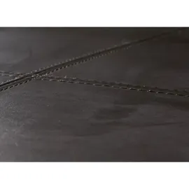 berlinlodge Sitzbank mit Aufbewahrung Lars XXL HxBxT 45x180x45cm Weiß Leder + Kunstleder