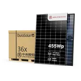 Jolywood 455W Bifazial 2x1,6mm Glas-Glas Modul JW-HD96N Black Frame Palettenprei...