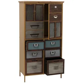 MCW Apothekerkommode 136 x 73 x 35 cm Blau