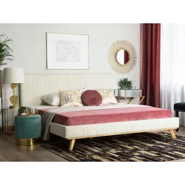 Beliani Talence 180 x 200 cm Hellbeige