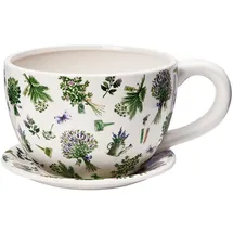 BUTLERS Plant A Cup 15 x 15 x 15 cm Weiß