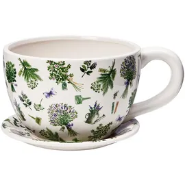 BUTLERS Plant A Cup 15 x 15 x 15 cm Weiß