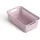 ProHome Aufbewahrungskorb modularer Kunststoffkorb mit Griffen 25 x 16 x 8 cm rosa