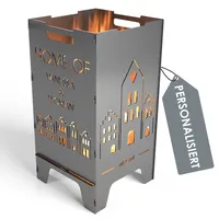 MOCAVI Feuertonne Home 73 cm | 3 mm Stahl personalisiert