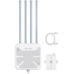 WAVLINK Leistungsstarker Outdoor-WLAN-Repeater mit großer Reichweite von über 250 Metern, AX1800 Mesh-Router