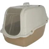 Kerbl Katzentoilette Minka, taupe/weiß 81571