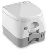 Dometic Portable 972 Toilette - Tragbare Kassettentoilette in Weiß/Grau
