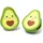 Legami Verschlussklammer Set Avocado