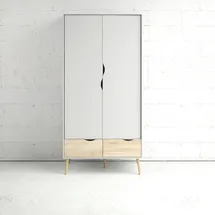 Andas »Oslo, Kleiderschrank mit Schubkästen, Stauraum« mit 2 oder 3 Türen, Breite 99 oder 150 cm, Höhe je 200 cm