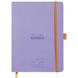 Rhodia 117789C Meeting Book (DIN A5+, 160 x 210 mm, 80 Blatt, 90 g, elegant und praktisch) 1 Stück flieder
